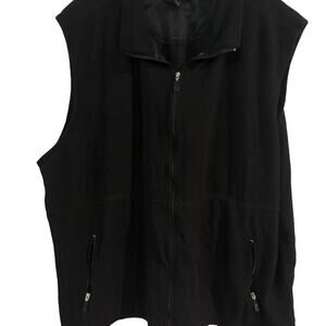 Black harbour bay zip up vest